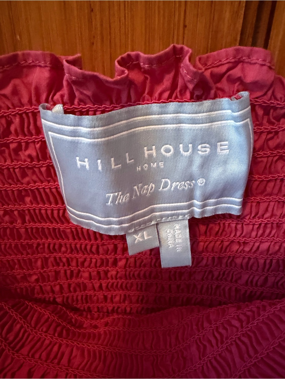 Hill House Home The Ellie Smocked Tiered Nap Dress - Bright Pink size XL - Picture 2 of 9